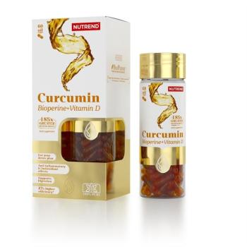 Nutrend Curcumin + Bioperine + Vitamin D, 60 kapszula kép