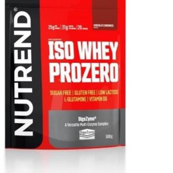 Nutrend ISO WHEY PROZERO, 500 g, csokis brownie kép