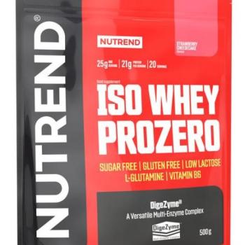 Nutrend ISO WHEY PROZERO, 500 g, süteménykrém kép