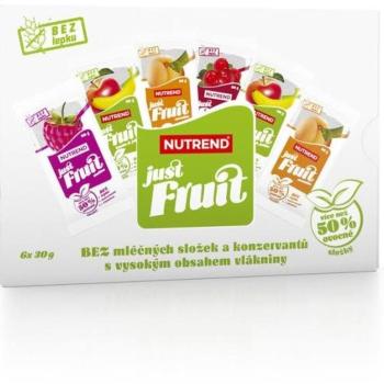 Nutrend JUST FRUIT ajándékcsomag, 6x30 g, vegyes ízek kép