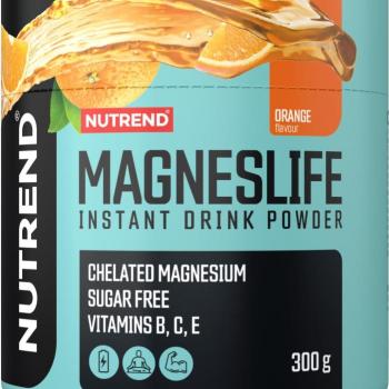 Nutrend Magneslife Instant Drink Powder 300 g, narancs kép