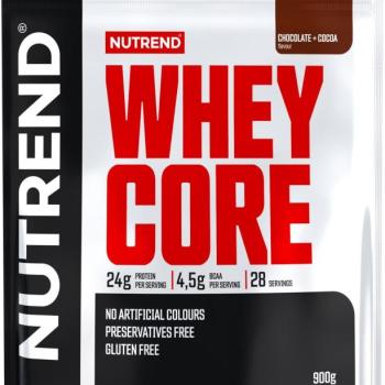 Nutrend WHEY CORE 900 g, csokoládé+kakaó kép