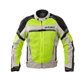 Nyári motoros kabát  W-TEC Saigair  Fluo Sárga-Fekete  3XL kép