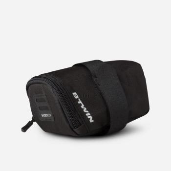 Nyeregtáska 100-as 0,5 l, fekete Rockrider kép
