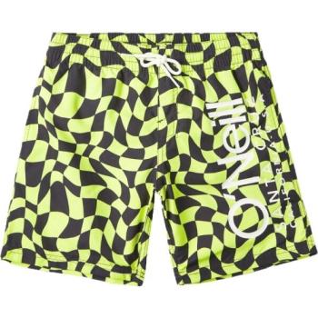 O'Neill CALI CRAZY 14'' SWIM SHORTS Fiú fürdőnadrág, fényvisszaverő neon, méret kép