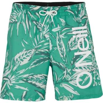 O'Neill CALI FLORAL 16'' SWIM SHORTS Férfi fürdőnadrág, zöld, méret kép