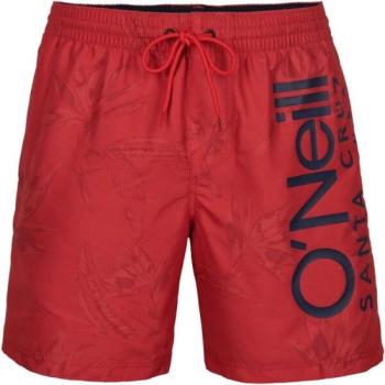 O'Neill CALI FLORAL SHORTS Férfi fürdőnadrág, piros, méret kép