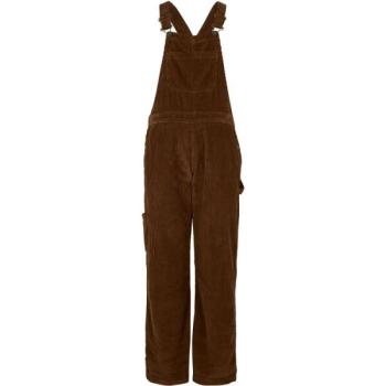 O'Neill CORD DUNGAREE Női kantáros nadrág, barna, méret kép