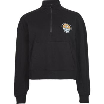 O'Neill COVE 1/2 ZIP SWEAT Női pulóver, fekete, méret kép