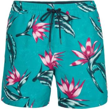 O'Neill FLORAL SHORTS Férfi fürdőnadrág, türkiz, méret kép