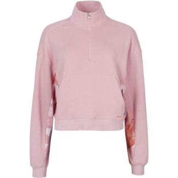 O'Neill GLOBAL AMARYLLIS 1/2 ZIP CREW Női pulóver, rózsaszín, méret kép