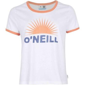 O'Neill MARRI RINGER T-SHIRT Női póló, fehér, méret kép