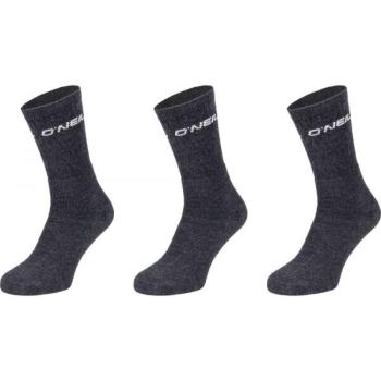 O'Neill SPORTSOCK 3P Uniszex zokni, sötétszürke, méret kép