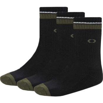 Oakley ESSENTIAL SOCKS (3 PCS) Zokni, fekete, méret kép