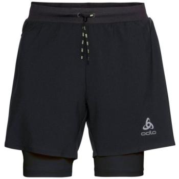 Odlo AXALP TRAIL 6 INCH 2IN1 SHORT Férfi 2 az 1-ben futóshort, fekete, méret kép