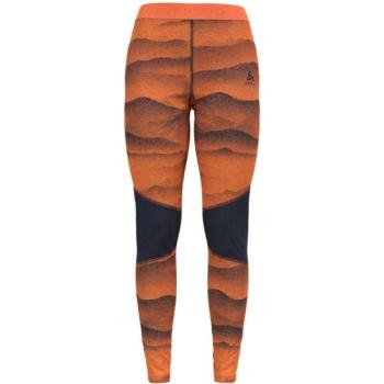 Odlo BL BOTTOM LONG WHISTLER ECO Női funkcionális leggings, narancssárga, méret kép