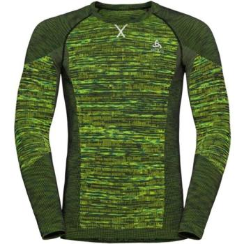 Odlo BL TOP CREW NECK L/S BLACKCOMB ECO Funkcionális felső, zöld, méret kép