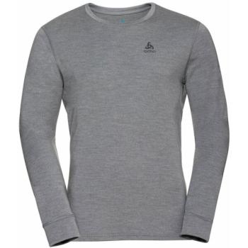 Odlo BL TOP CREW NECK L/S MERINO260 Férfi merinó póló, sötétszürke, méret kép