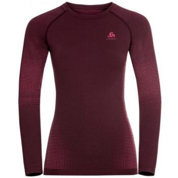 Odlo BL TOP CREW NECK L/S PERFORMANCE WARM EC Funkcionális felső, bordó, méret kép