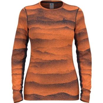 Odlo BL TOP CREW NECK L/S WHISTLER ECO Női funkcionális felső, narancssárga, méret kép