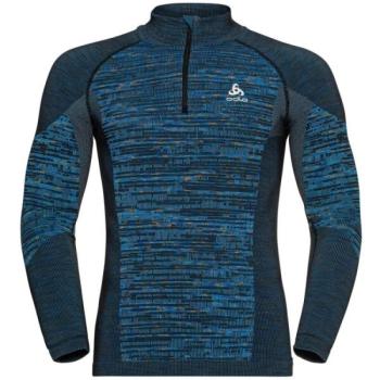 Odlo BL TOP HALF ZIP BLACKCOMB ECO Férfi funkcionális felső, sötétkék, méret kép