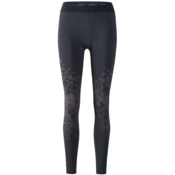 Odlo KINSHIP PERFORMANCE WOOL 200 Női thermo leggings, sötétszürke, méret kép