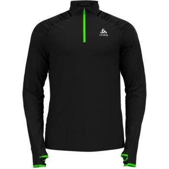 Odlo M MID LAYER 1/2 ZIP AXALP CERAMIWARM Férfi funkcionális középső réteg, fekete, méret kép