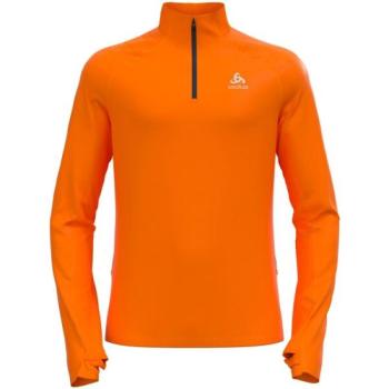 Odlo M MID LAYER 1/2 ZIP AXALP CERAMIWARM Férfi funkcionális középső réteg, narancssárga, méret kép