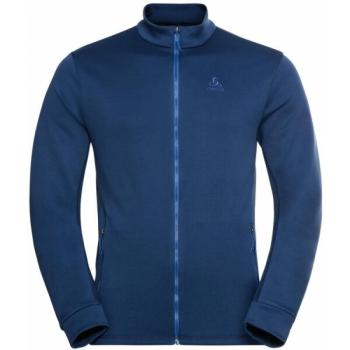 Odlo MID LAYER FULL ZIP BERRA Férfi cipzáras pulóver, sötétkék, méret kép