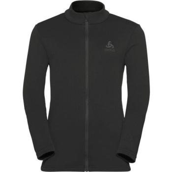 Odlo MID LAYER FULL ZIP BERRA KIDS Gyerek pulóver, fekete, méret kép