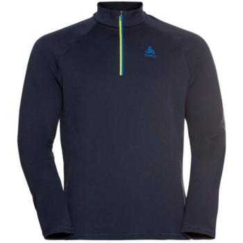 Odlo MIDLAYER 1/2 ZIP BESSO Férfi pulóver, sötétkék, méret kép