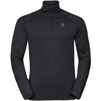 Odlo MIDLAYER 1/2 ZIP CARVE LIGHT Galléros férfi felső, fekete, méret kép