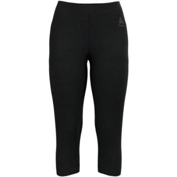 Odlo NATURAL MERINO 200 Női thermo háromnegyedes leggings, fekete, méret kép