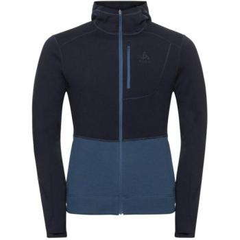 Odlo PERFORMANCE WOOL X-WARM HOODY Férfi pulóver, fekete, méret kép