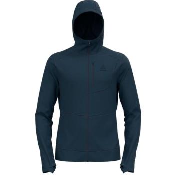 Odlo PERFORMANCE WOOL X-WARM HOODY Férfi pulóver, sötétkék, méret kép