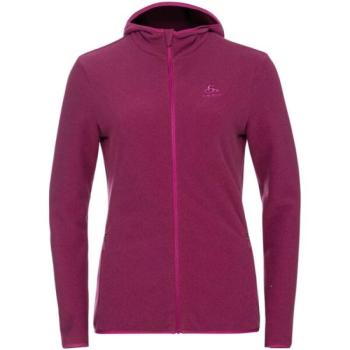 Odlo ROY MID LAYER HOODY Női fleece pulóver, bordó, méret kép