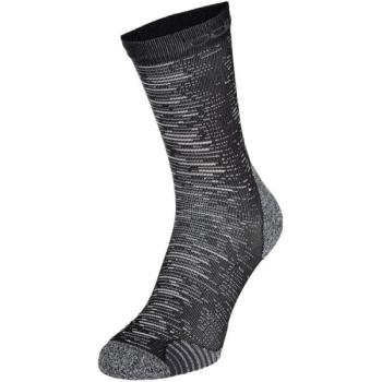 Odlo SOCKS MICRO CREW CERAMICOOL RUN GRAPHIC Futózokni, szürke, méret kép