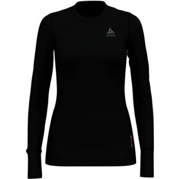 Odlo SUW TOP CREW NECK L/S NATURAL 100% MERINO Hosszú ujjú női póló, fekete, méret kép