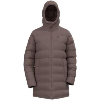 Odlo W ASCENTN-THERMIC HOODED JACKET INSULATED Női tollkabát, barna, méret kép