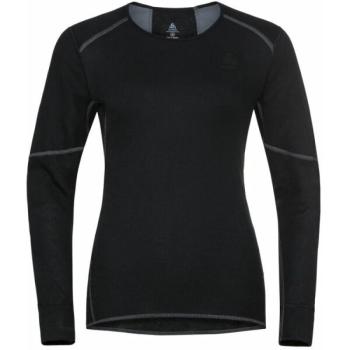 Odlo W BL TOPCREW NECK L/S ACTIVE X-WARM ECO Női aláöltöző felső, fekete, méret kép