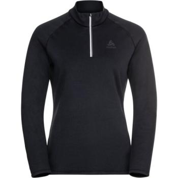 Odlo W MIDLAYER 1/2 ZIP BESSO Női pulóver, fekete, méret kép