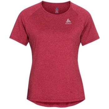 Odlo W RUN EASY 365 T-SHIRT CREW NECK SS Női póló futáshoz, bordó, méret kép