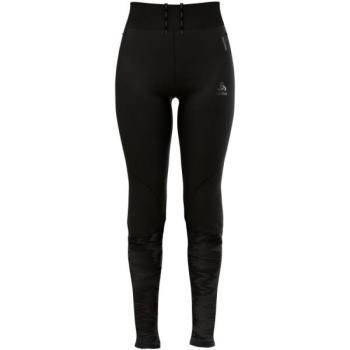 Odlo W ZEROWEIGHT WARM REFLECTIVE TIGHTS Női leggings futáshoz, fekete, méret kép