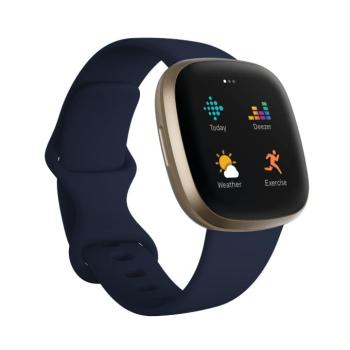 Okosóra Fitbit Versa 3 Midnight/Soft Gold Aluminum kép