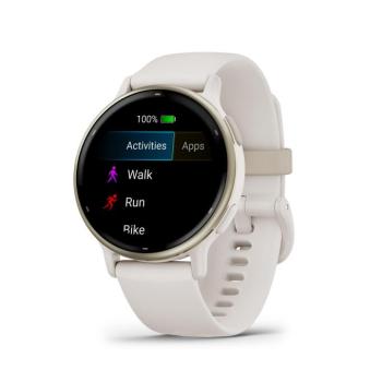 Okosóra - Vivoactive 5 elefántcsont, krémarany Garmin kép