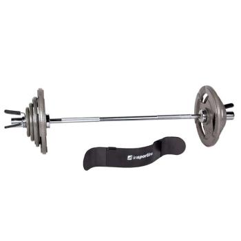 Olimpiai súlyzószett inSPORTline Biceps HAMERTON 120 cm/50 mm 45 kg kép