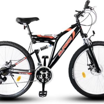 Olpran 27,5" Denver Full Disc Full Suspension fekete/piros kép