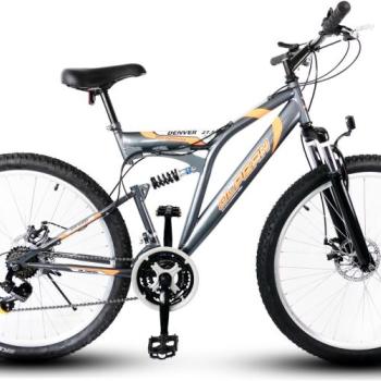 Olpran 27,5" Denver Full Disc Full Suspension szürke/narancssárga kép