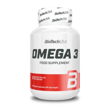 Omega-3, 90 kapszula, Cross Traininghez és testépítéshez Biotechusa kép