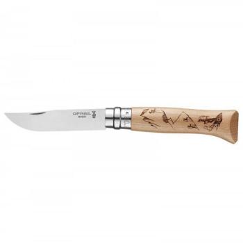 OPINEL VRI N°8 Inox Gravure Sport Ski kép